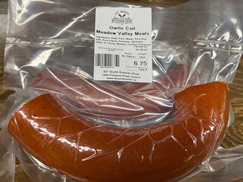 Garlic Coil - Meadow Valley Meats