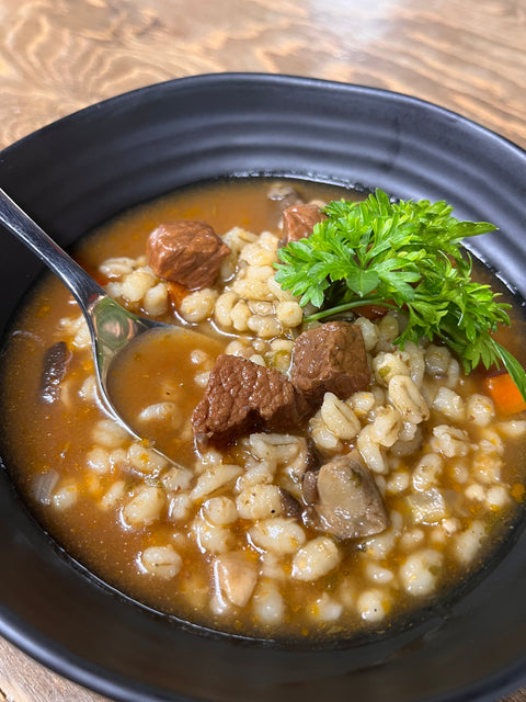 Beef & Barley Soup 16oz