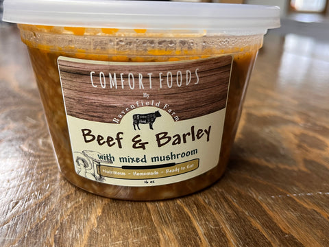 Beef & Barley Soup 16oz