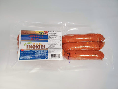 Jalapeno Cheddar Smokies - Lawrence Meat