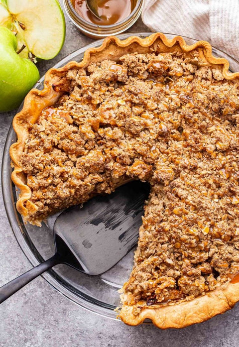 Apple Caramel Crumble 9" Fruit Pie