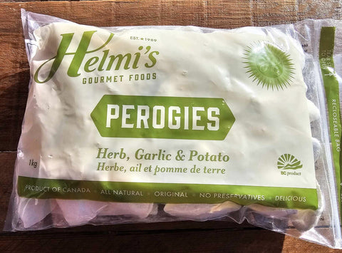 Helmi's Herb, Garlic & Potato Perogies