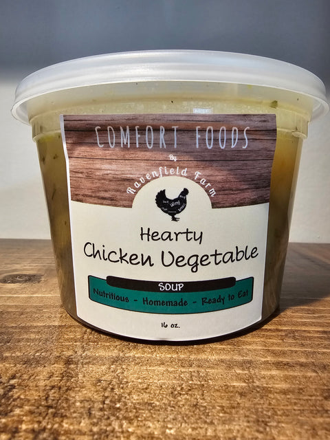 Hearty Chicken & Veg Soup 16oz