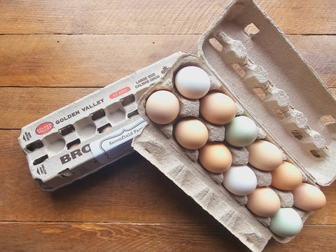 Farm Fresh Eggs - Dozen