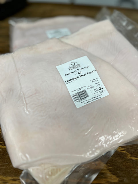 Skinless Pork Fat