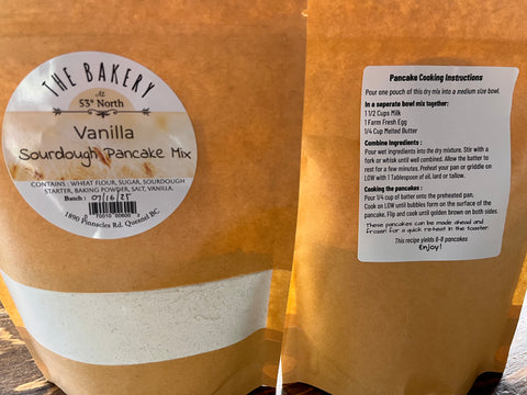 Vanilla Sourdough Pancake Mix