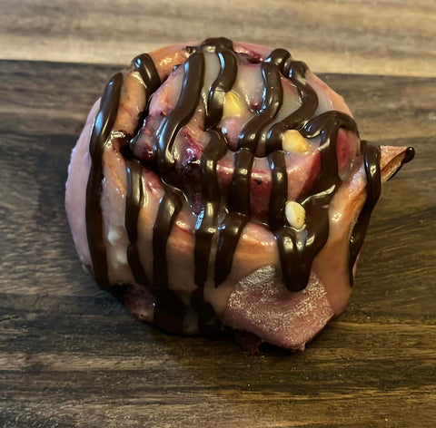 Sourdough - Raspberry & White Chocolate Sweet Rolls