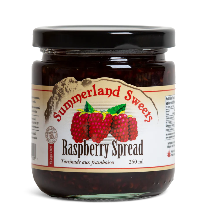 Raspberry spread - Sugar free – 53° North Butcher Shop