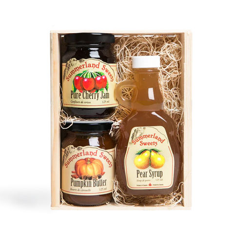 Summerland Sweets - 1 - 125ml Syrup, 2 - 125ml Jam